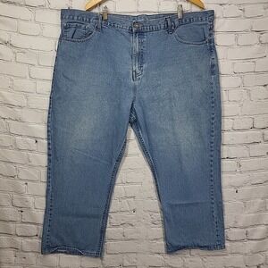 Basic Editions Jeans‎ Mens 44X29 Vintage 100% Cotton Relaxed Fit